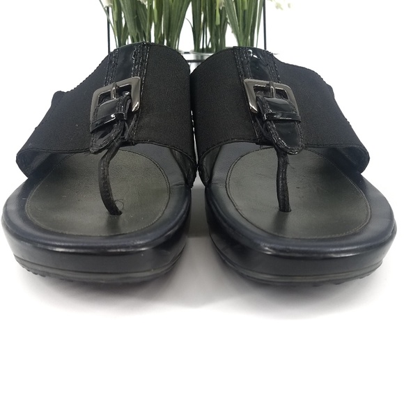 ❣SOLD❣Cole Haan Black Nike Air Slide Sandals - Picture 5 of 7